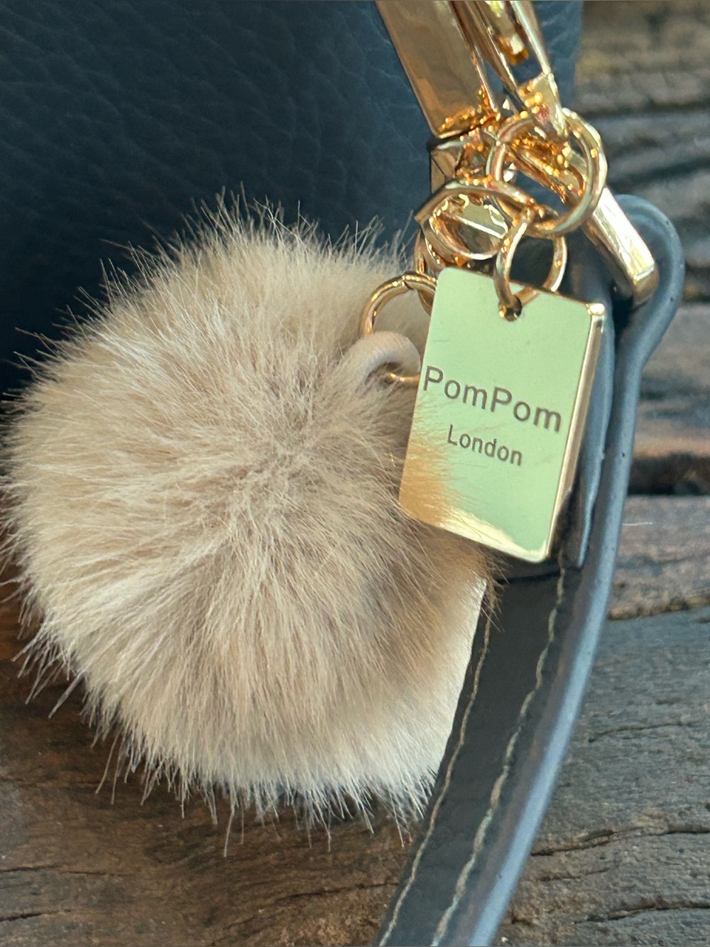 Pom Pom London Leather Crossbody - Picture 2 of 9